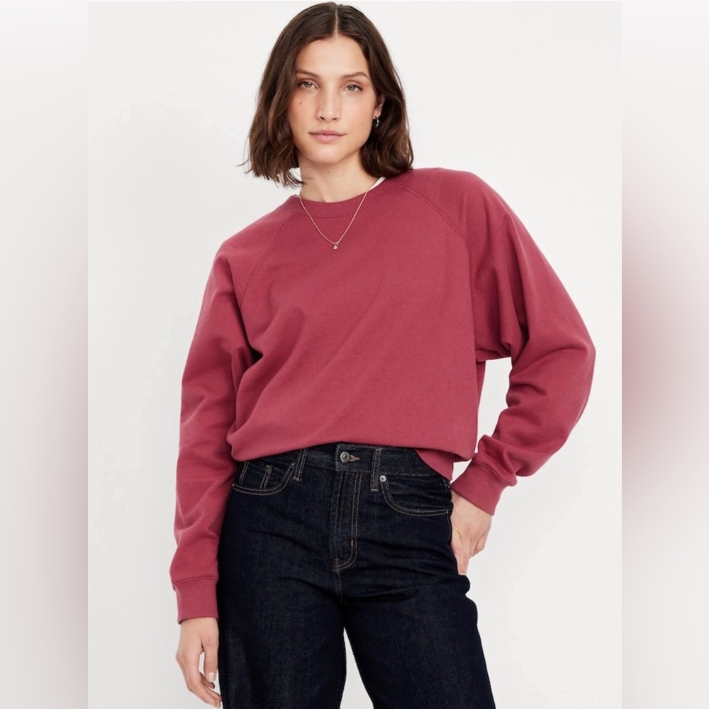 Old Navy SoComfy Oversized Raglan Sweatshirt